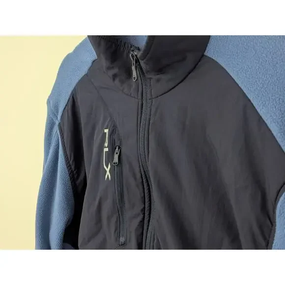 Ralph Lauren RLX Men's Hybrid Mockneck Fleece Full Zip Jacket XL - Picture 6 of 11
